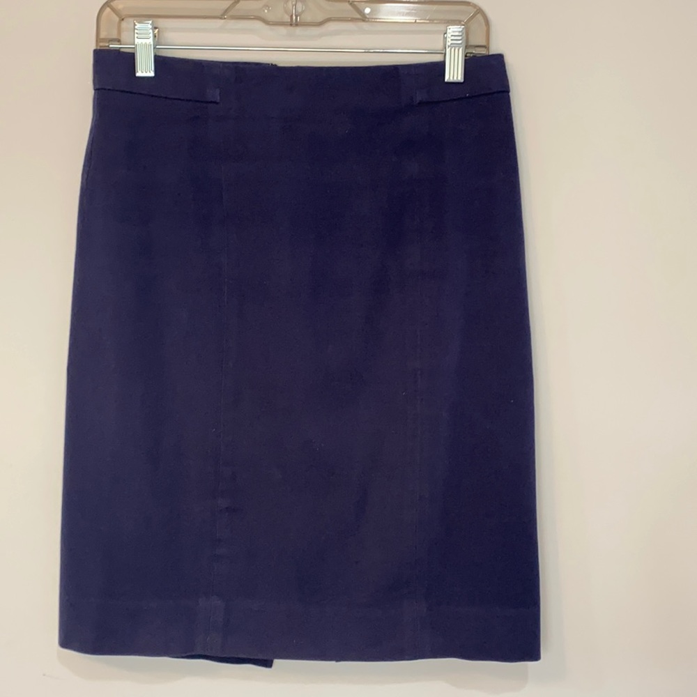 GAP Navy Blue Knee Length Pencil Skirt Size 2